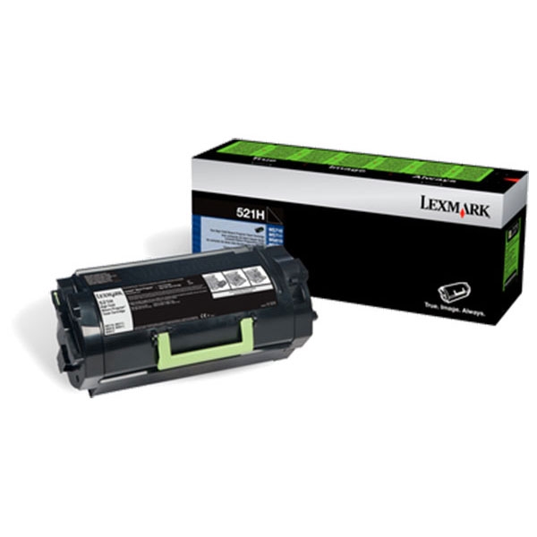 Picture of Lexmark 52D0XA0 (Lexmark #520XA) High Yield Black Toner (45000 Yield)