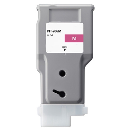 Picture of Compatible 5305B001 (PFI-206M) Magenta Ink Cartridge (300 ml)
