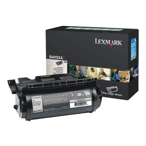 Picture of Lexmark 64415XA Extra High Yield Black Toner Cartridge (32000 Yield)