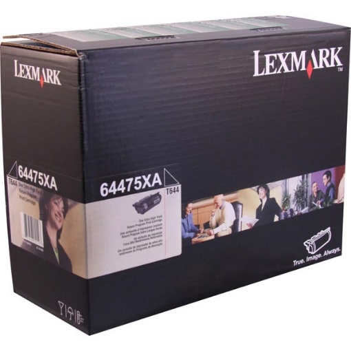 Picture of Lexmark 64475XA Extra High Yield Black Toner (32000 Yield)