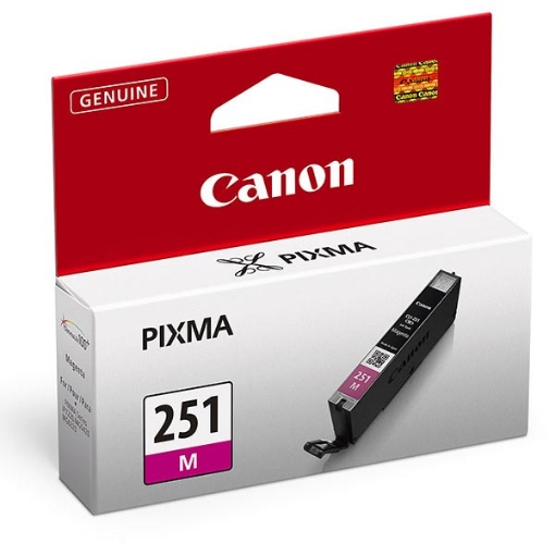 Picture of Canon 6515B001 (CLI-251) High Yield Magenta Inkjet Cartridge (400 Yield)