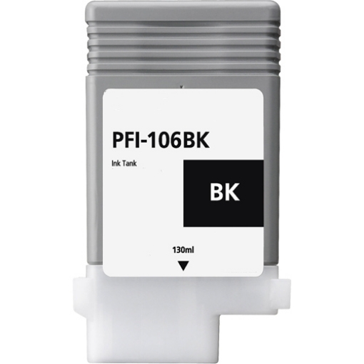 Picture of Compatible 6621B001AA (PFI-106BK) Black Inkjet Cartridge (130 ml)