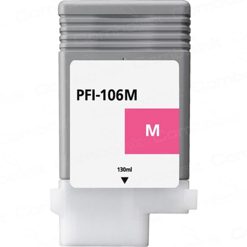 Picture of Compatible 6623B001AA (PFI-106M) Magenta Inkjet Cartridge (130 ml)