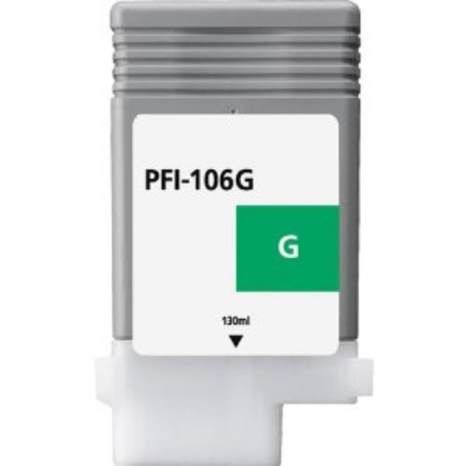 Picture of Compatible 6628B001AA (PFI-106Green) Green Inkjet Cartridge (130 ml)