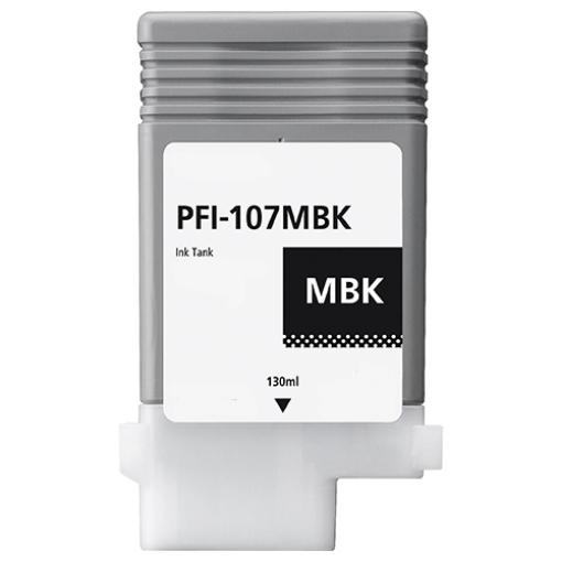Picture of Compatible 6704B001 (PFI-107MBK) Matte Black Ink Cartridge (130 ml)