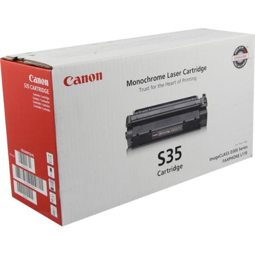 Picture of Canon 7833A001AA (S-35) Black Copier Toner (3500 Yield)