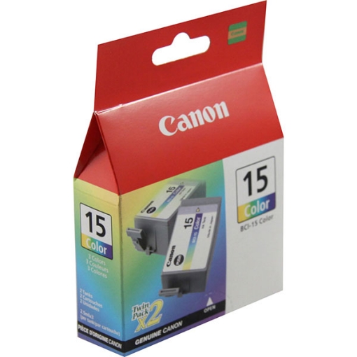 Picture of Canon 8191A003 (BCI-15C) Tri-Color Inkjet Cartridge (350 Yield)