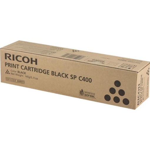 Picture of Ricoh 820072 Black Laser Toner Cartridge (6000 Yield)