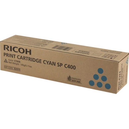 Picture of Ricoh 820075 Cyan Laser Toner Cartridge (6000 Yield)
