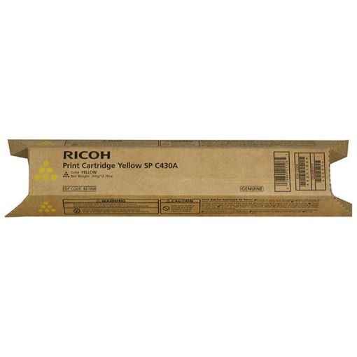 Picture of Ricoh 821106 Yellow Toner Cartridge (21000 Yield)