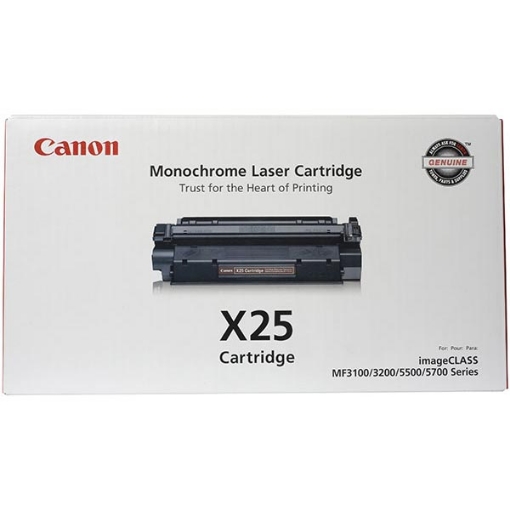 Picture of Canon 8489A001AA (X-25) Black Copier Toner (2500 Yield)