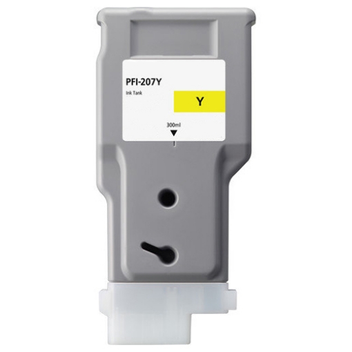 Picture of Compatible 8792B001 (PFI-207Y) Yellow Ink Cartridge (300 Yield)