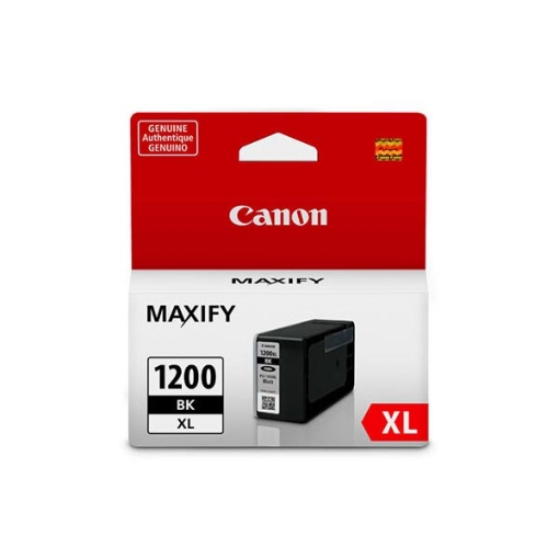 Picture of Canon 9183B001 (PGI-1200xl Bk) High Yield Black Inkjet Cartridge (1200 Yield)