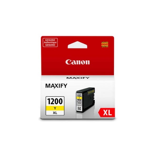 Picture of Canon 9198B001 (PGI-1200xl Y) High Yield Yellow Inkjet Cartridge (900 Yield)