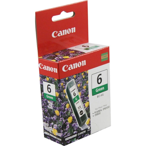 Picture of Canon 9473A00 (BCI-6G) Green Inkjet Cartridge