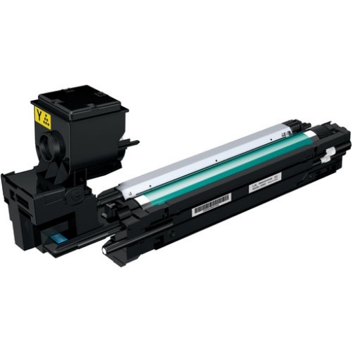Picture of Compatible A0WG07F Yellow Toner Cartridge (5000 Yield)
