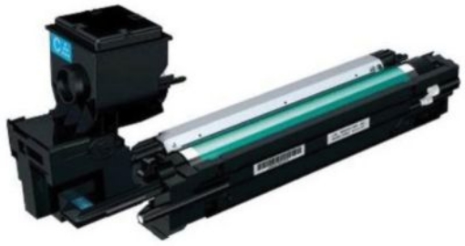 Picture of Compatible A0WG0JF Cyan Toner Cartridge (5000 Yield)