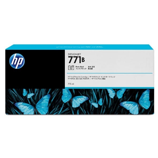 Picture of HP B6Y44A (HP 771A) Cyan Ink Cartridge (3 pk) (3 x 775 ml)