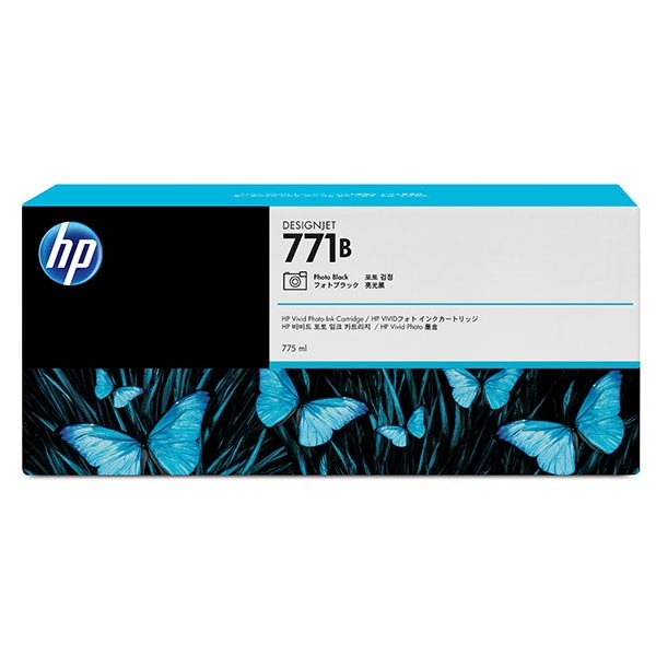 Picture of HP B6Y44A (HP 771A) Cyan Ink Cartridge (3 pk) (3 x 775 ml)