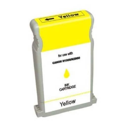 Picture of Compatible BCI-1201Y Yellow Large Format Inkjet Cartridge (3500 Yield)
