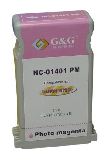 Picture of Compatible 7573A001 (BCI-1401PM) Photo Magenta Inkjet Cartridge