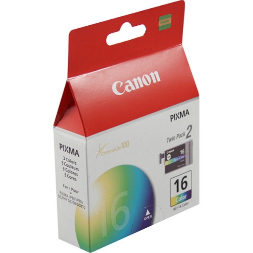 Picture of Canon BCI-16C (9818A003) Color Inkjet Cartridge