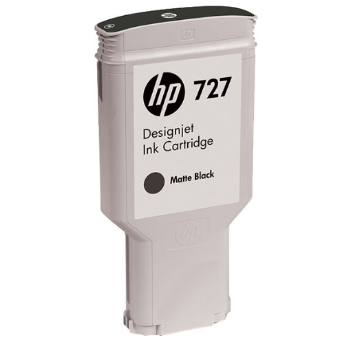 Picture of HP C1Q12A (HP 727) Matte Black Ink Cartridge (300 ml)
