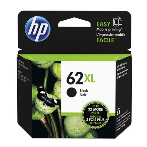 Picture of HP C2P05AN (HP 62XL) High Yield Black Ink Cartridge (600 Yield)