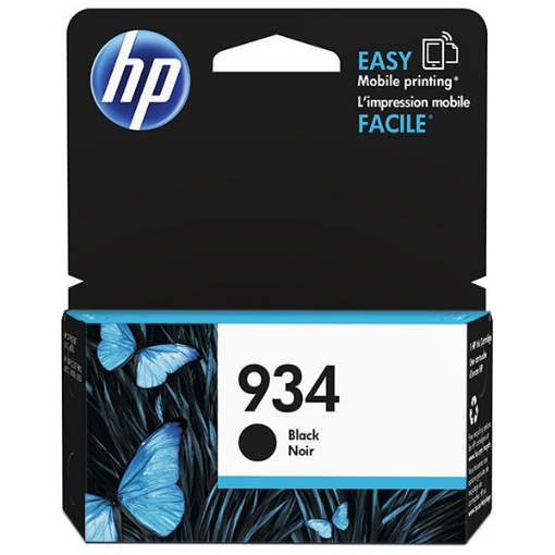 Picture of HP C2P19AN (HP 934) Black Inkjet Cartridge (400 Yield)