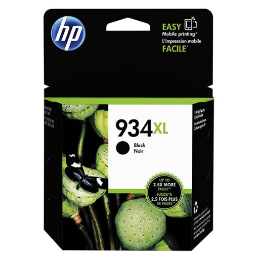 Picture of HP C2P23AN (HP 934XL) High Yield Black Ink Cartridge (1000 Yield)