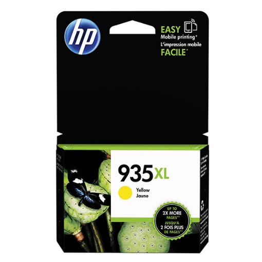 Picture of HP C2P26AN (HP 935XL) High Yield Yellow Ink Cartridge (825 Yield)