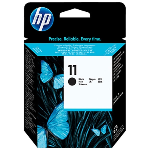 Picture of HP C4810A (HP 11) Black Inkjet Cartridge Printhead