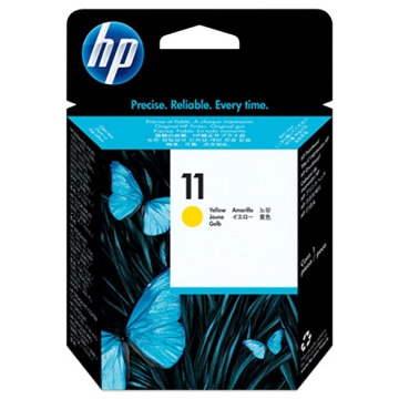 Show details for HP C4813A (HP 11) Yellow Inkjet Cartridge Printhead Picture of HP C4813A (HP 11) Yellow Inkjet Cartridge Printhead
