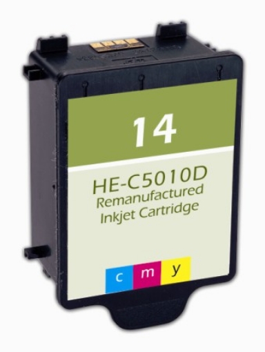 Picture of Compatible C5010DN (HP 14) Color Inkjet Cartridge