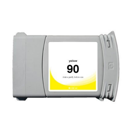 Picture of Compatible C5065A (HP 90) Yellow Inkjet Cartridge (400 ml)