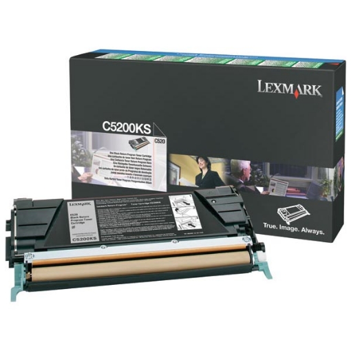 Picture of Lexmark C5200KS Black Toner Cartridge