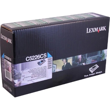 Show details for Lexmark C5226CS Cyan Toner (3000 Yield) Picture of Lexmark C5226CS Cyan Toner (3000 Yield)