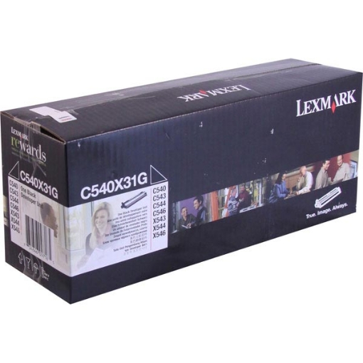 Picture of Lexmark C540X31G Black Toner Developer (30000 Yield)