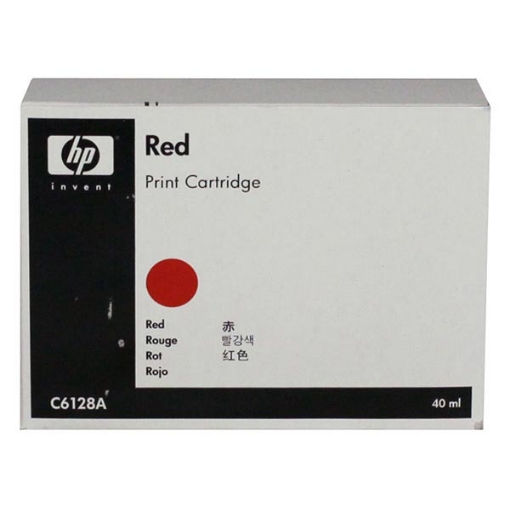 Picture of HP C6128A Non-Flourescent Red Print Cartridge