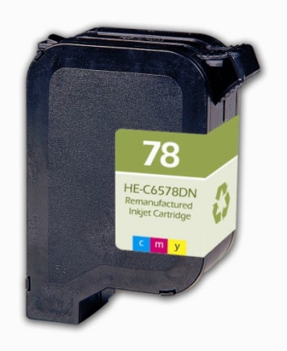 Picture of Compatible C6578DN (HP 78) Color Inkjet Cartridge (560 Yield)