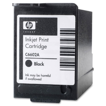 Show details for HP C6602A Black Inkjet Cartridge (700 Yield) Picture of HP C6602A Black Inkjet Cartridge (700 Yield)
