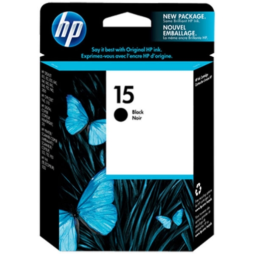 Picture of HP C6615DN (HP 15) Black Inkjet Cartridge (600 ml)