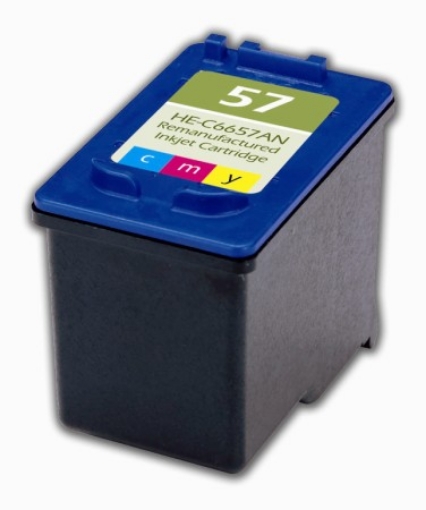 Picture of Compatible C6657AN (HP 57) Color Inkjet Cartridge (500 Yield)