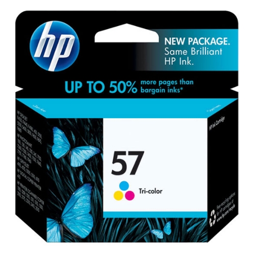 Picture of HP C6657AN (HP 57) Color Inkjet Cartridge (500 Yield)