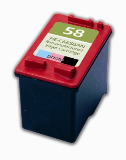 Picture of Compatible C6658AN (HP 58) Photo Inkjet Cartridge (390 Yield)