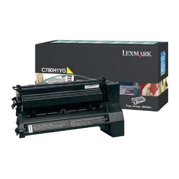 Show details for Lexmark C780H1YG High Yield Yellow Print Cartridge Picture of Lexmark C780H1YG High Yield Yellow Print Cartridge