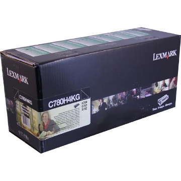 Show details for Lexmark C780H4K High Yield Black Toner Cartridge (10000 Yield) Picture of Lexmark C780H4K High Yield Black Toner Cartridge (10000 Yield)
