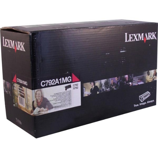 Picture of Lexmark C792A1MG Magenta Toner Cartridge