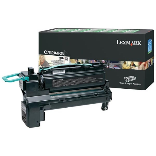 Picture of Lexmark C792A4KG Black Toner (6000 Yield)