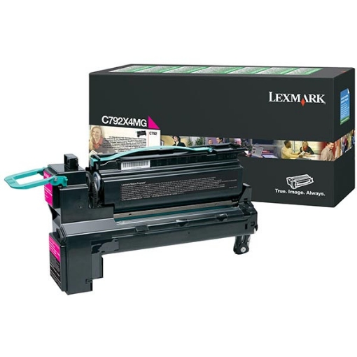 Picture of Lexmark C792X4MG Extra High Yield Magenta Toner (20000 Yield)
